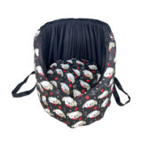 Bolsa Pet Amora 2 em 1 Impermeável Pop Dog Preto