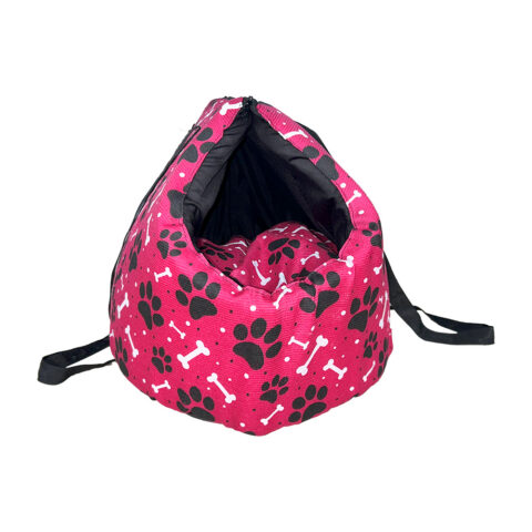 Bolsa Pet Amora 2 em 1 Impermeável Pop Dog Pink