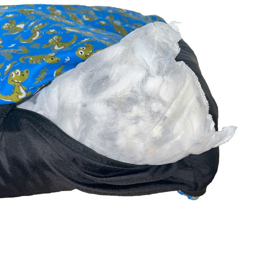 Cama Pet Onix Impermeável Extra Grande Dino Azul