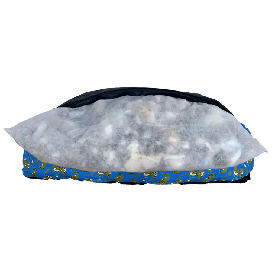 Cama Pet Onix Impermeável Extra Grande Dino Azul