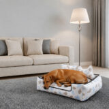 Cama Pet Onix Impermeável Média Nuvem