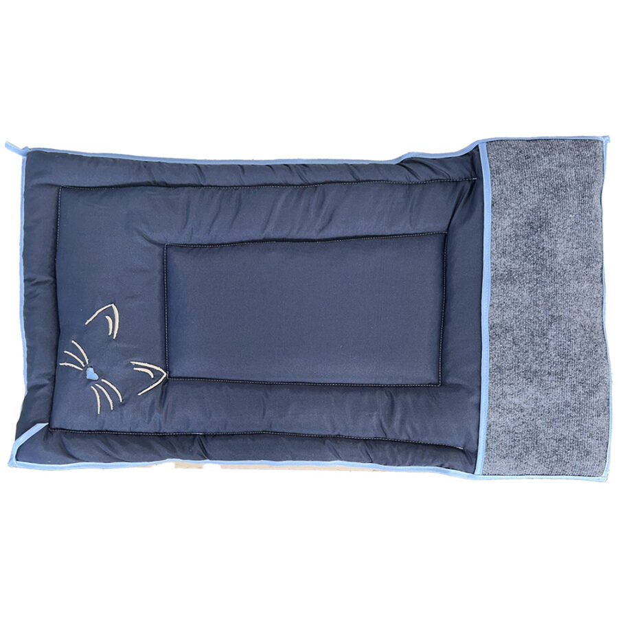 Colchonete Arranhador para Gatos Zoe Azul