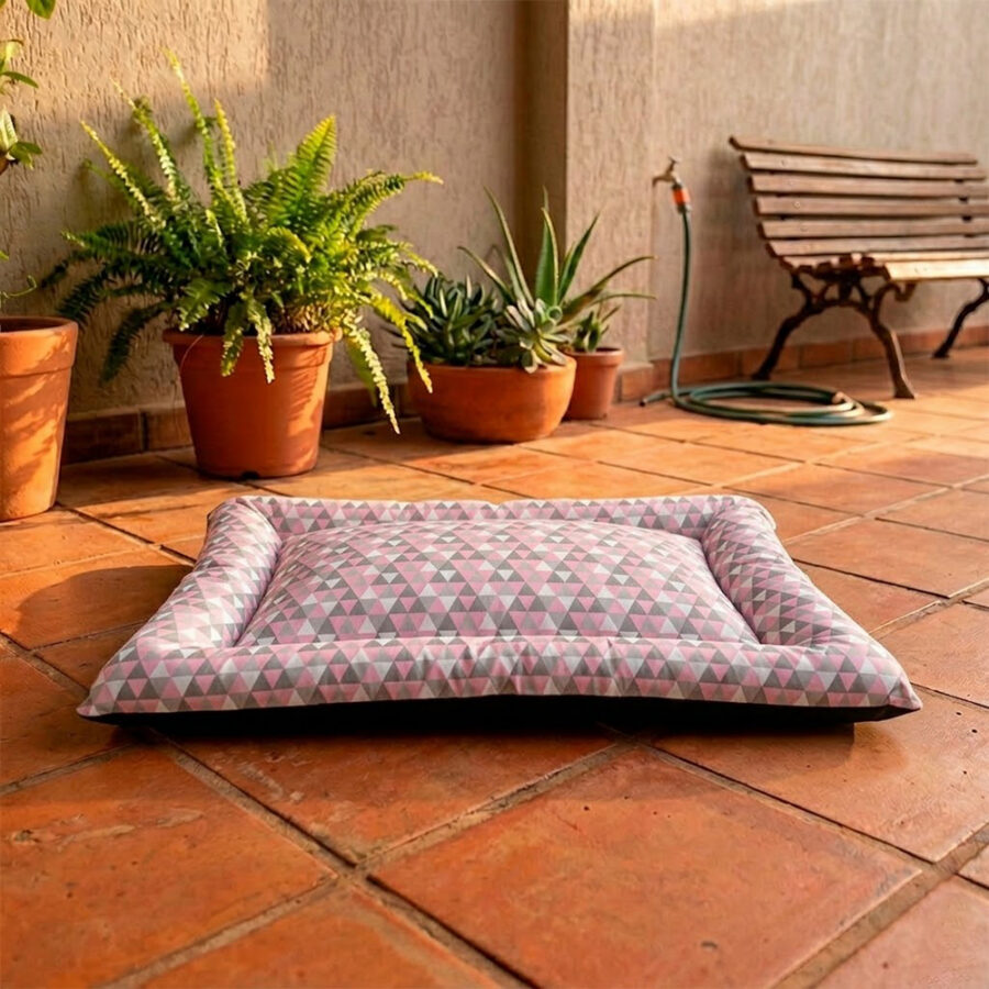 Colchonete Pet Quality Impermeável Médio Collor Rosa