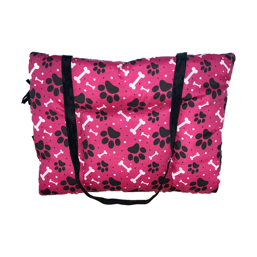 Colchonete de Transporte Pet Hanna 2 em 1 Impermeável Pink