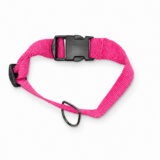 Coleira Pet Simples Pink