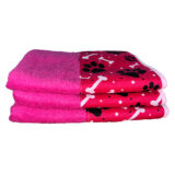Kit 3 Toalhas Pet Splash Pink