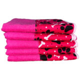 Kit 5 Toalhas Pet Splash Pink