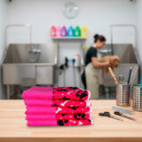 Kit 5 Toalhas Pet Splash Pink