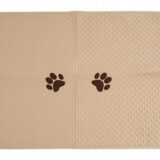 Kit Peseira Pet Impermeável Cama Queen 4 Peças Avelã
