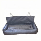 Kit Protetor de Banco Toddy Colchonete Gigante Liso Cinza