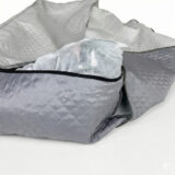 Kit Protetor de Banco Toddy Colchonete Gigante Liso Cinza