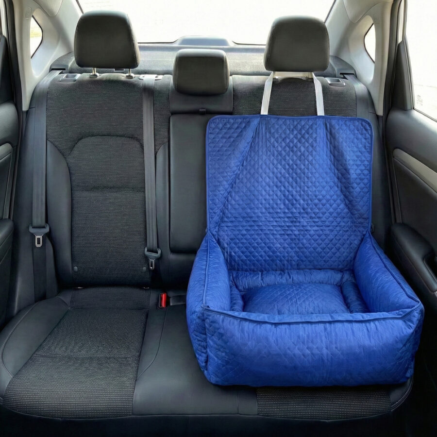 Kit Protetor de Banco Toddy Colchonete Grande Azul