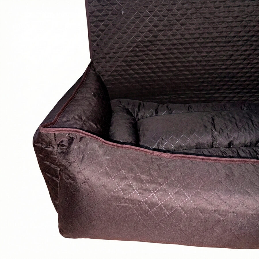 Kit Protetor de Banco Toddy Colchonete Pequeno Marrom