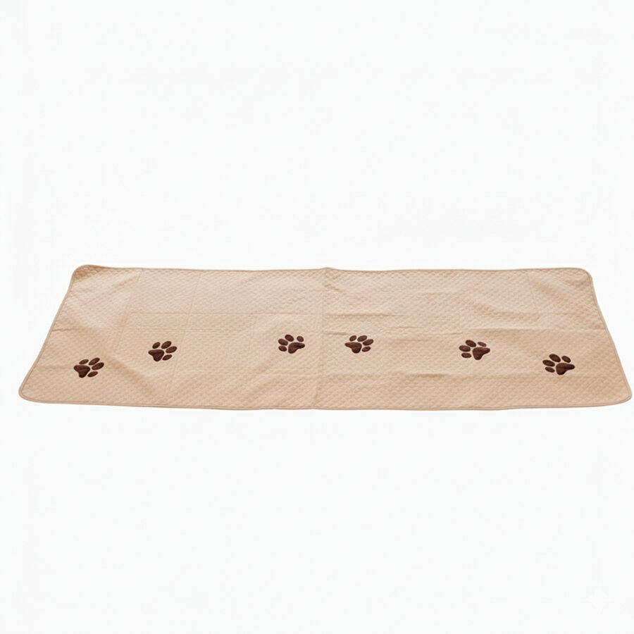Peseira Pet Impermeável Cama Casal Padrão Avelã