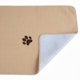 Peseira Pet Impermeável Cama Casal Padrão Avelã