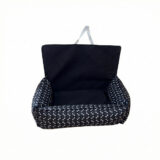 Protetor de Banco Impermeável Toddy Grande Estampado Preto