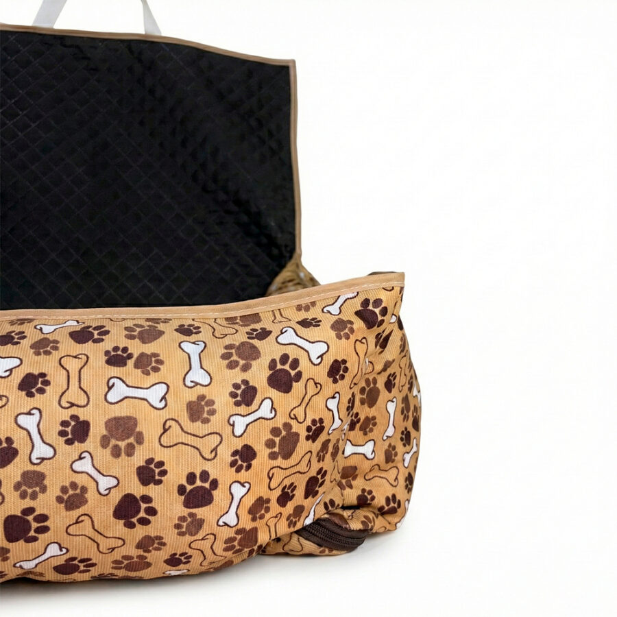 Protetor de Banco Impermeável Toddy Gigante Estampado Marrom