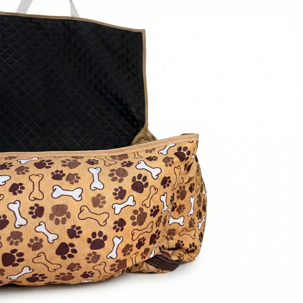 Protetor de Banco Impermeável Toddy Gigante Estampado Marrom