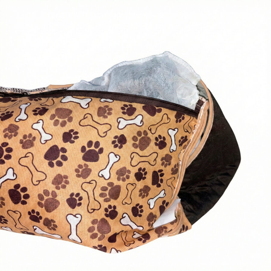 Protetor de Banco Impermeável Toddy Gigante Estampado Marrom