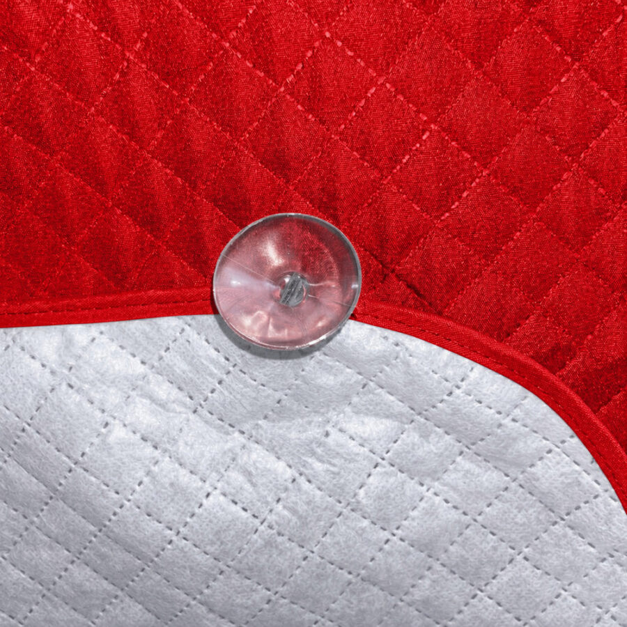 Protetor de Porta Veicular TOP Impermeável Vermelho