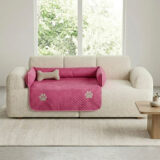 Protetor de Sofá Pet Snoopy Grande Pink