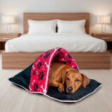 Saco de Dormir Pet Impermeável Téo Pink
