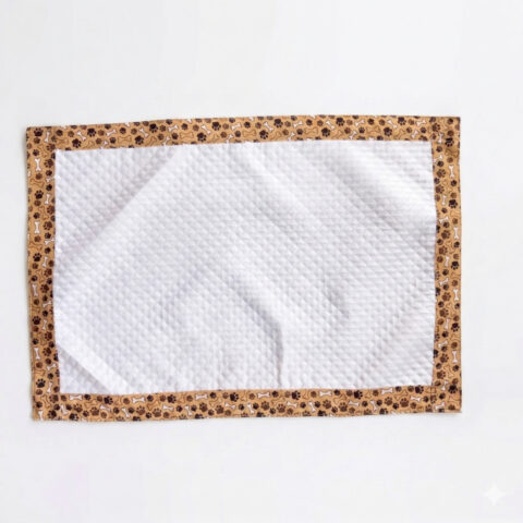 Tapete Higiênico Impermeável Pet Grande Branco Patinha