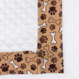 Tapete Higiênico Impermeável Pet Médio Branco Patinha