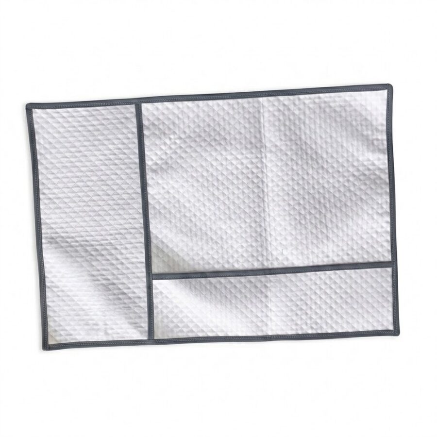 Tapete Higiênico Impermeável para Pet Médio Clean Cinza