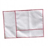 Tapete Higiênico Impermeável para Pet Pequeno Clean Vermelho