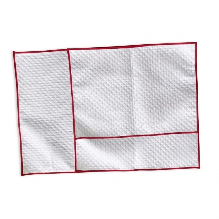 Tapete Higiênico Impermeável para Pet Pequeno Clean Vermelho