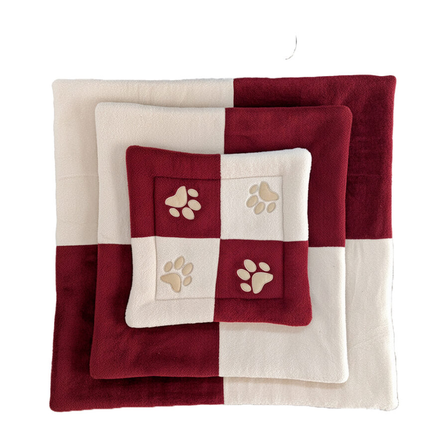 Tapete para Pet Soft Médio Vermelho