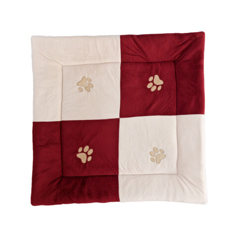 Tapete para Pet Soft Pequeno Vermelho