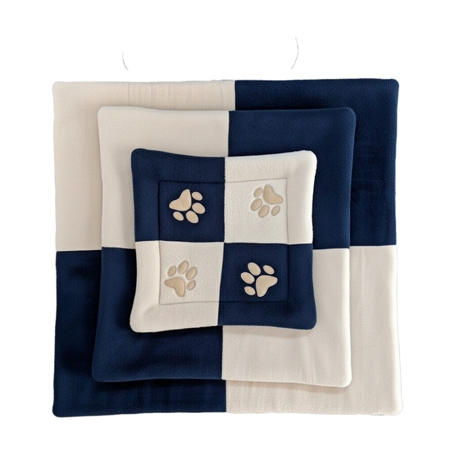 Tapete para Pet Soft Pequeno Azul