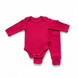 Conjunto Body e Calça Bebê Canelado Top Chot