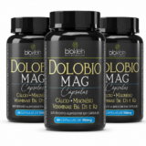 Kit 3 Dolobio Mag Cálcio Magnésio D3 K2 B6 60 Cápsulas