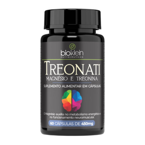Kit 3 Treonati Magnésio e Treonina 450mg 60 Cápsulas