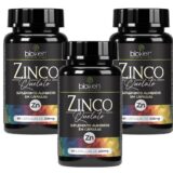 Kit 3 Zinco Quelato 500mg 60 Cápsulas