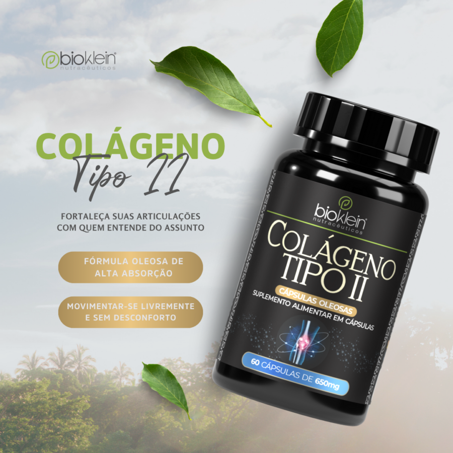 Kit Vitamina D3 K2 Colágeno Tipo II e Cálcio D3
