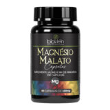 Magnésio Malato 450 mg 60 Cápsulas Suplemento Alimentar