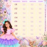 Vestido Infantil Banana Club Floresta Encantada Rosa