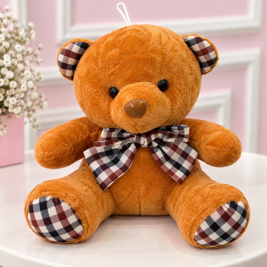 Vestido Infantil Blogueirinha Ursinho dos Sonhos Vermelho