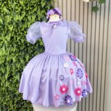 Vestido Infantil Isabela Encanto Princesa Festa
