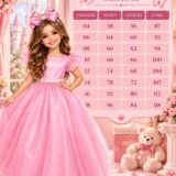 Vestido Longo Amanda Marie Branco Tule e Cinto de Pérolas