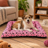 Colchonete Pet Atacadão Pequeno sem Zíper Pink